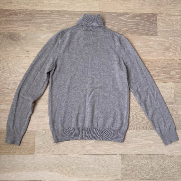 WILFRED FREE TURTLENECK SWEATER - MERINO WOOL & COTTON - SIZE MEDIUM - Picture 5 of 6